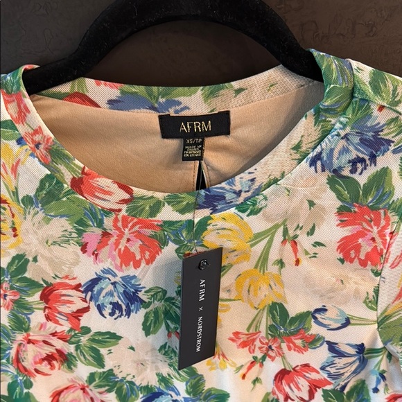 AFRM Floral Mini Dress - Multicolor - Picture 2 of 9